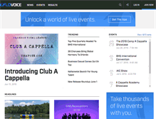 Tablet Screenshot of flovoice.com